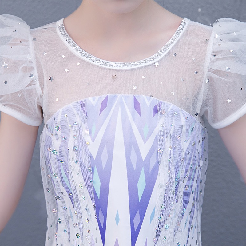 ชุดเจ้าหญิงเอลซ่า ภาค 2 Snow Queen รุ่นแขนตุ๊กตา