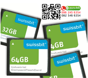 SWISSBIT, SFCF0064H1BK1WI-C-MS-513-STD, 64MB ,Industrial Compact Flash Card,CF Card, C-350 ,SLC, 0 C to + 70 C