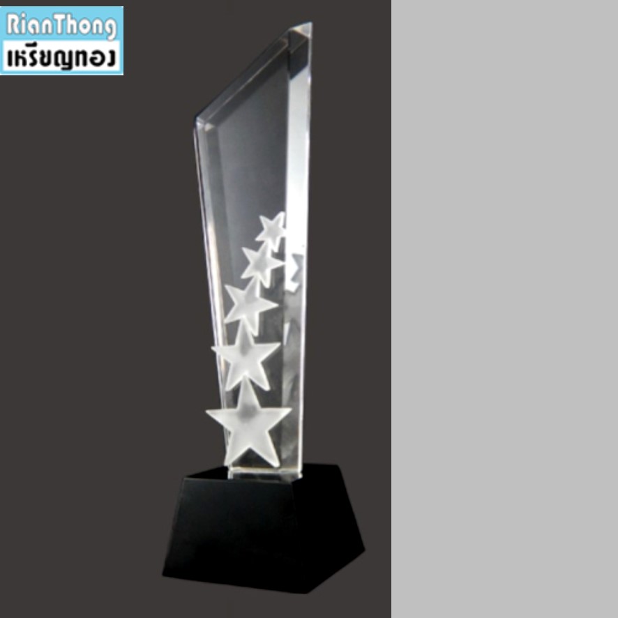 TC2010 ถ้วยรางวัลคริสตัล แบบดาว
