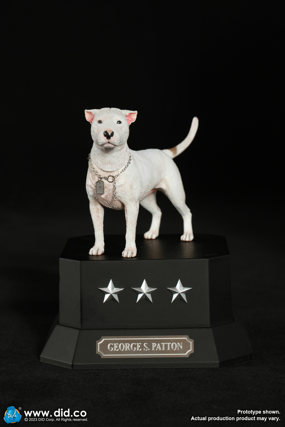 DID A80164+E60071 1/6 WWII General of the United States Army - George Smith Patton Jr.+Accessory Kit