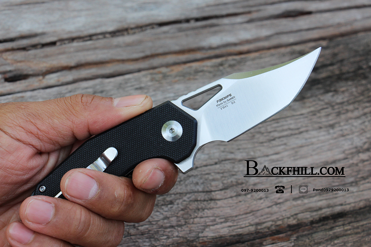 มีดพับ Ganzo Firebird รุ่น FH61-BK / D2 still ของแท้ 100%