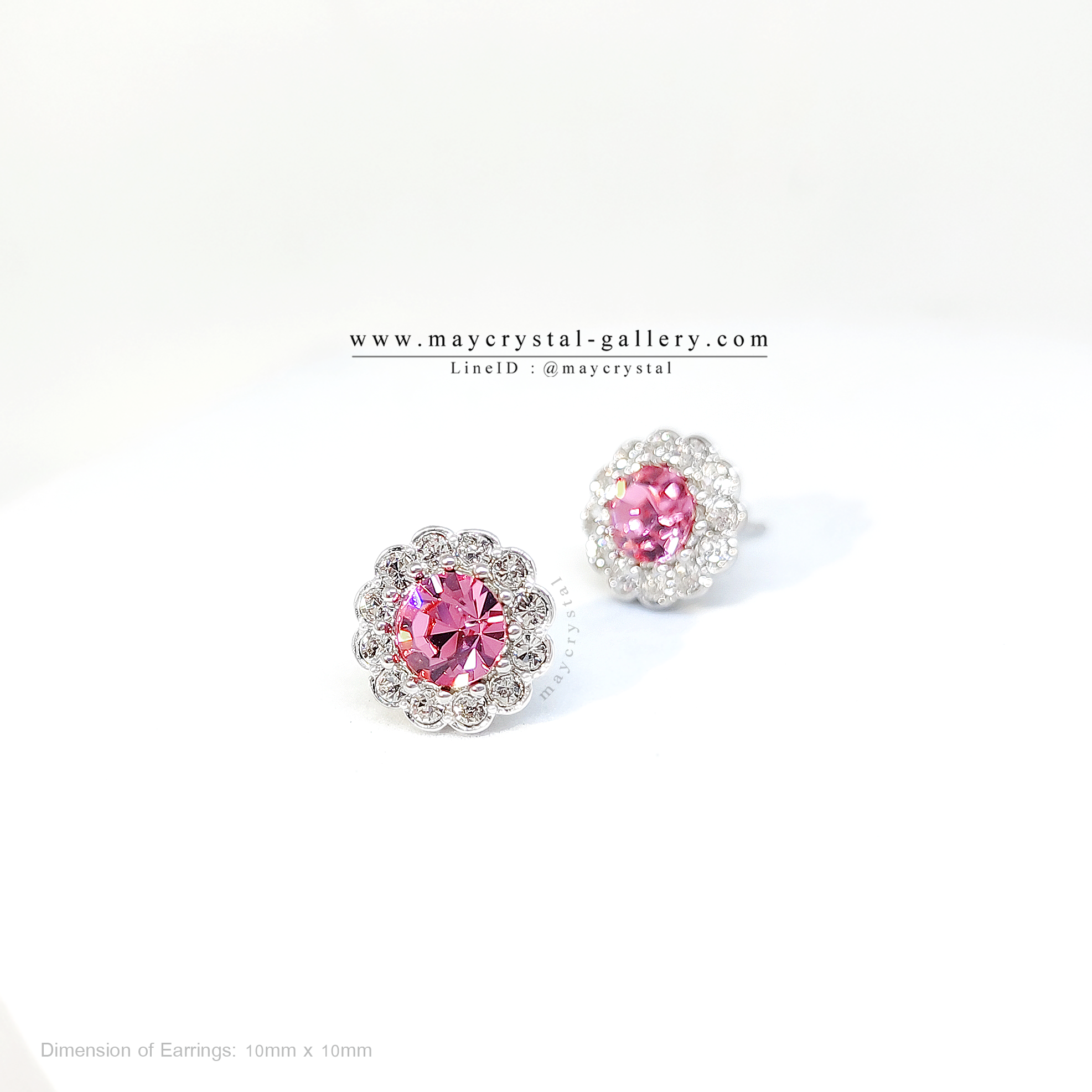 ต่างหูคริสตัลจากยุโรป (Embellished with Crystals from Austria)