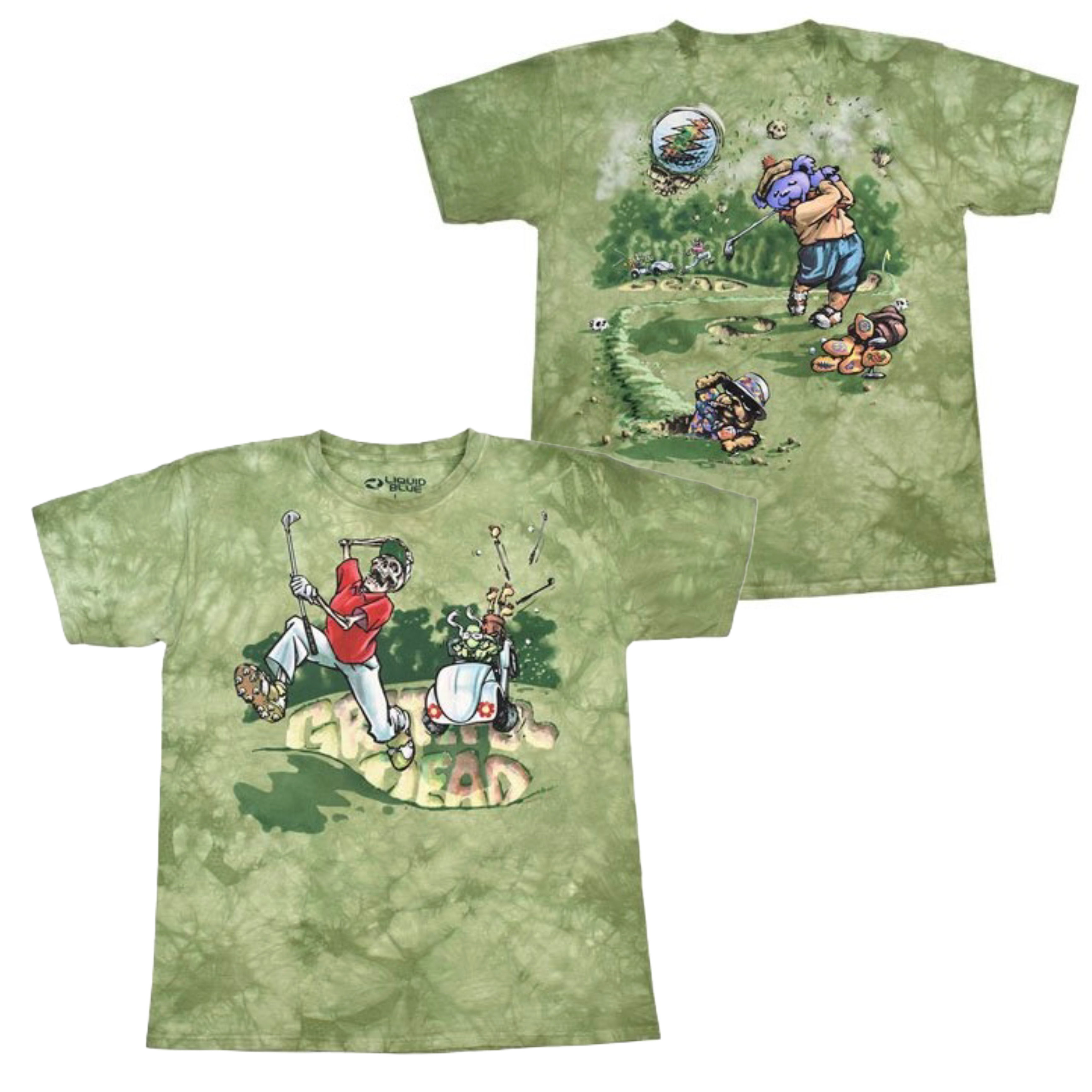 🇺🇸[PREORDER] เสื้อวง GRATEFUL DEAD T-SHIRT รวมลายสุดฮิต ลิขสิทธิ์แท้ LIQUID BLUE จาก USA