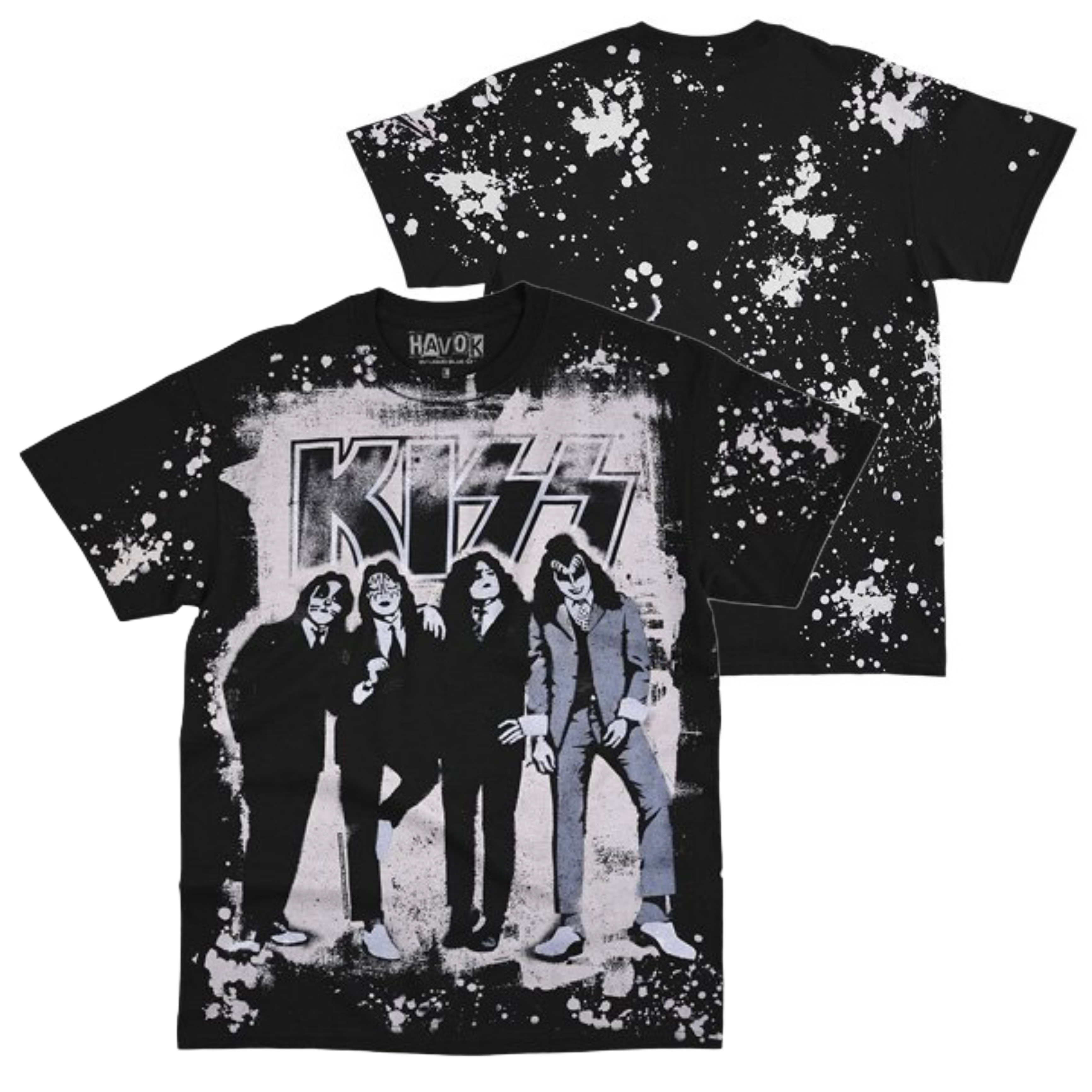 🇺🇸[PREORDER] เสื้อวง KISS T-SHIRT รวมลายสุดฮิต ลิขสิทธิ์แท้ LIQUID BLUE จาก USA