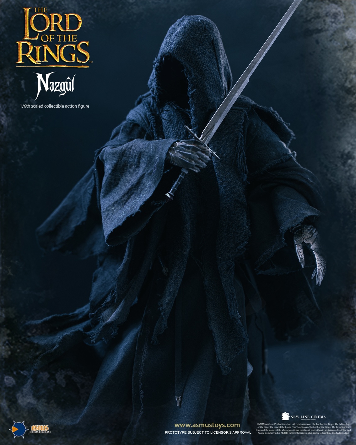 Asmus Toys LOTR005V2 1/6 The Lord of The Rings - Nazgûl