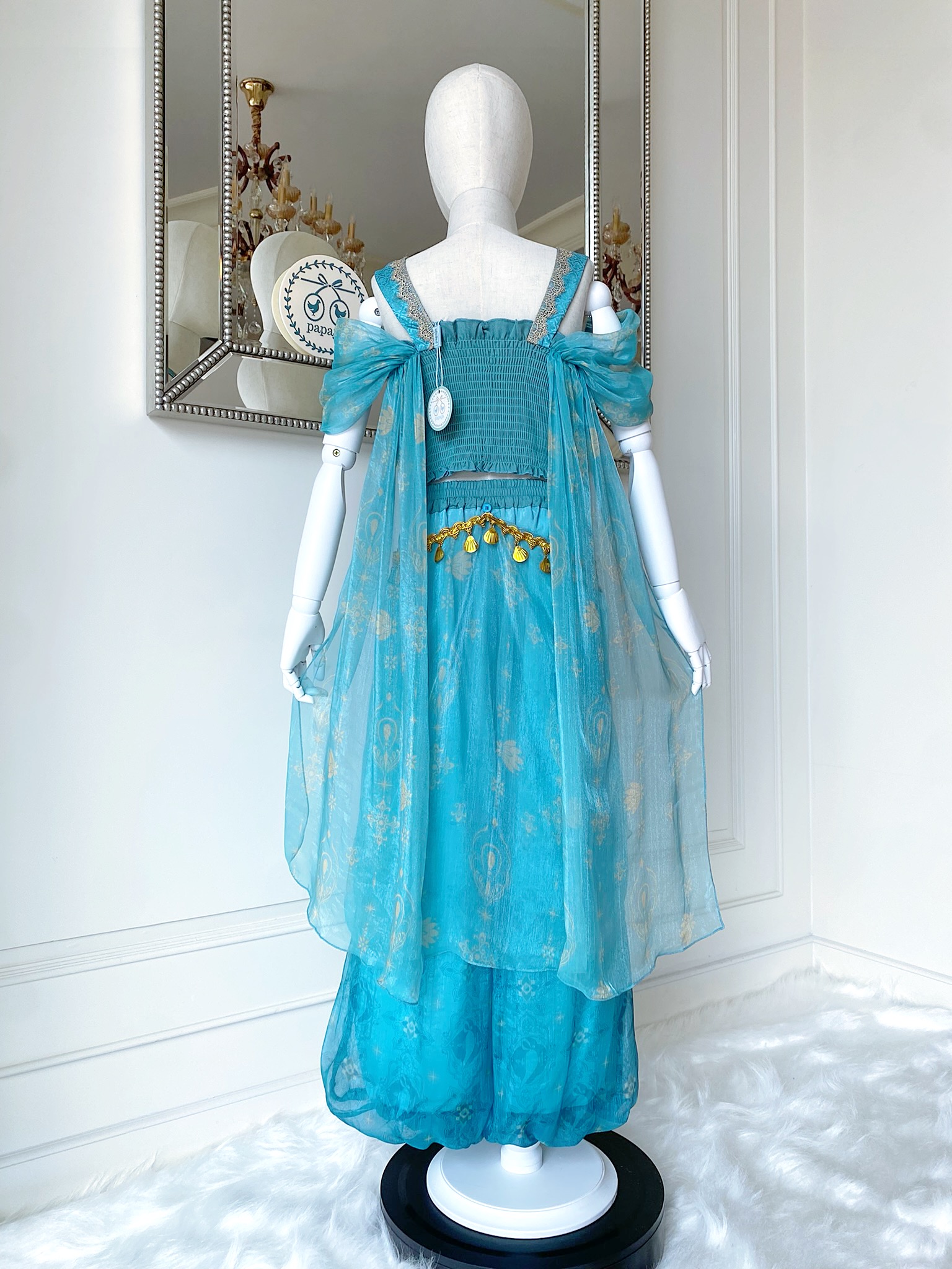 ชุดเจ้าหญิงจัสมิน (Jasmine) เซตแบบจัดเต็มงานสวยมาก