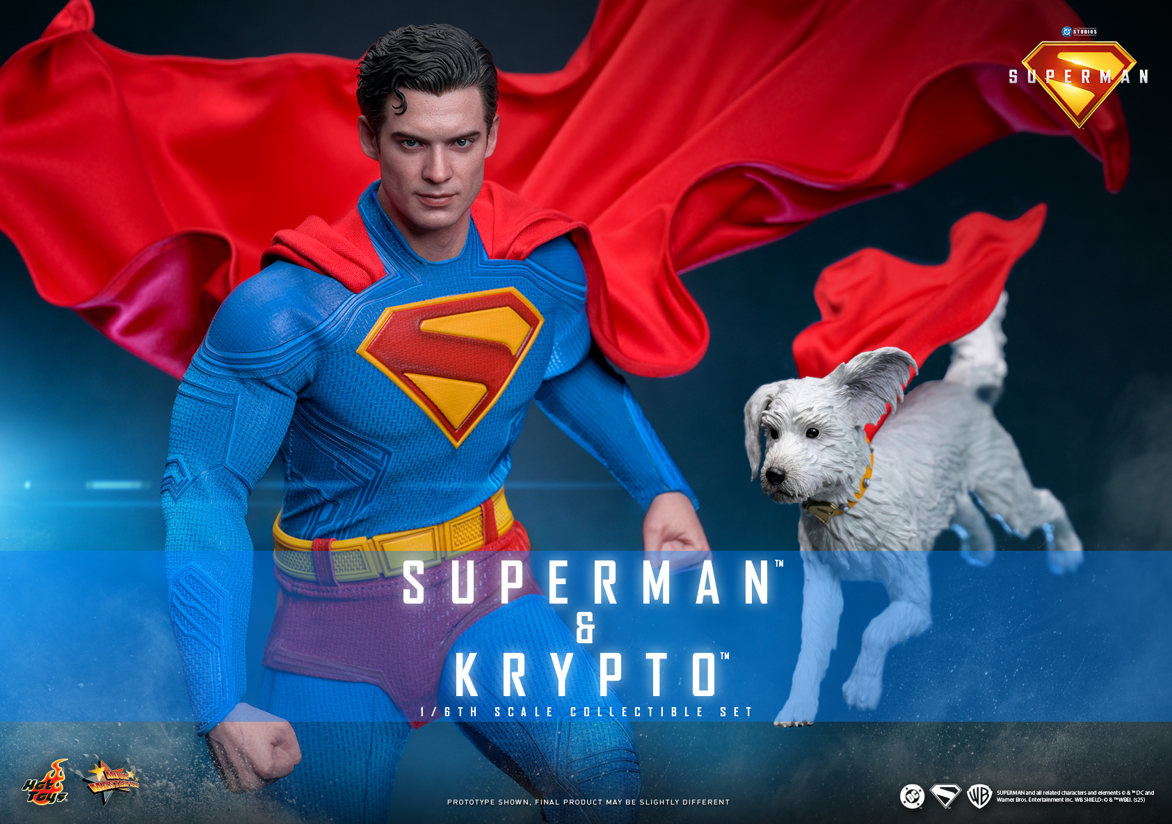 Hot Toys MMS812 Superman - Superman & Krypto