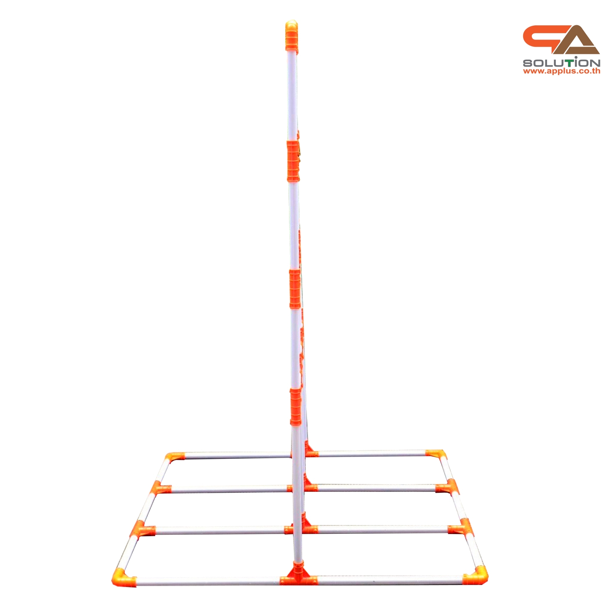 เกมส์จานร่อน ขนาด (W)110 x (D)114 x (H)166 cm. โครงพลาสติก ถอดประกอบได้ พร้อมกระเป๋าใส่อุปกรณ์ 1 ใบ