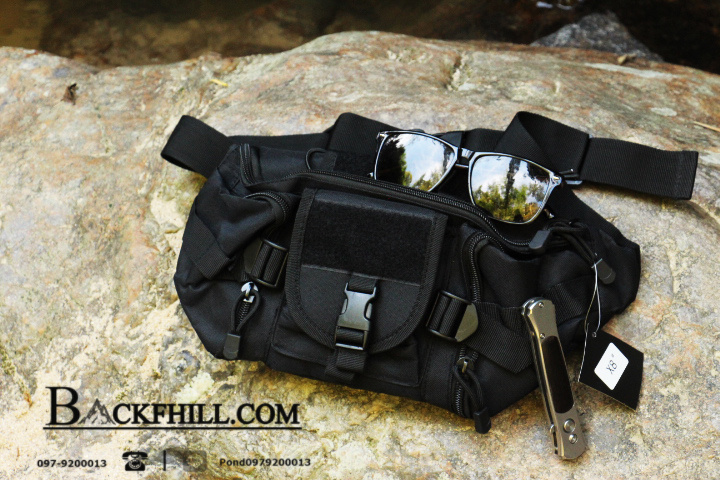 กระเป๋าคาดเอวดำ กระเป๋าคาดเอวทหาร กระเป๋าคาดเอวช่างกล้อง กระเป๋าคาดอก กระเป๋าทหาร กระเป๋าbiker กระเป๋ามอเตอร์ไซค์