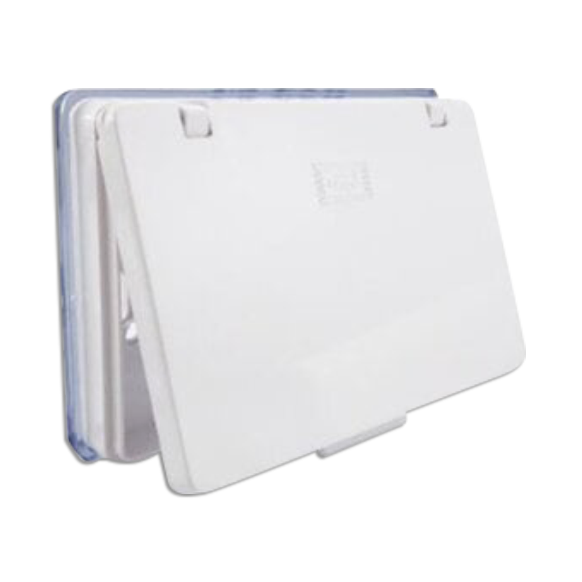 NANO ฝาครอบ ขนาด 3.5x5x1" สีขาว รุ่น NANO-411 (50 ชิ้น/กล่อง)