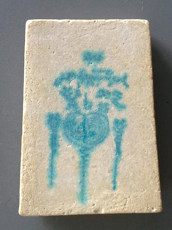 A050 พระสมเด็จหลังหมึกปั๊มลายเซ็นต์หลวงปู่ท่อน วัดศรีอภัยวัน จ.เลย