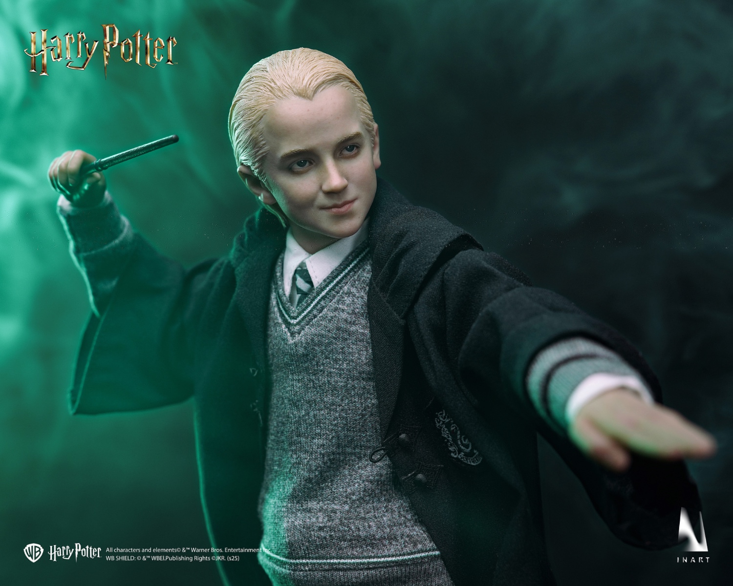 จำนวนจำกัด INART AG-A019D1 Harry Potter and the Sorcerer's Stone - Draco Malfoy (Deluxe Version) [Hair Transplant Head Sculpt]