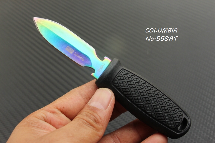 มีดห้อย พกพา ขนาดเล็ก COLUMBIA รุ่น 558AT พร้อมซองแข็ง