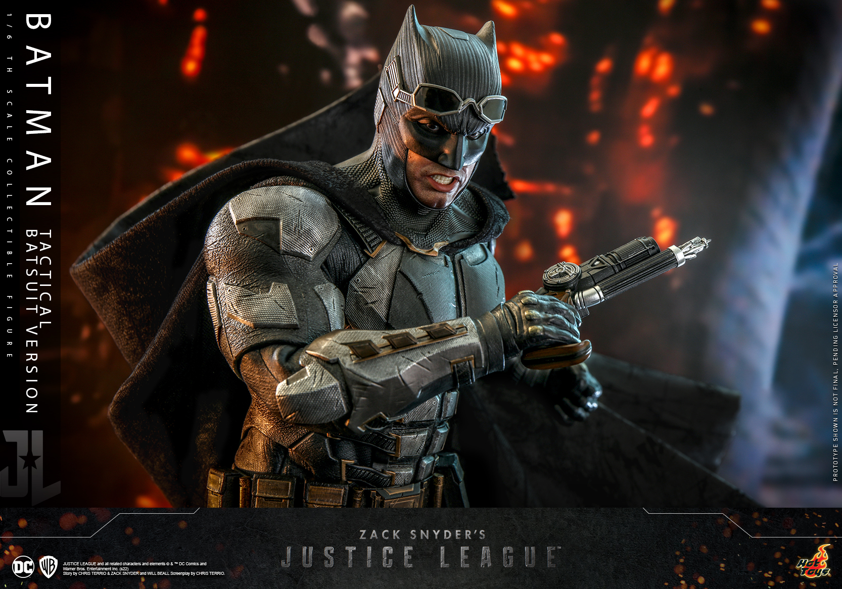 Hot Toys TMS085 1/6 Zack Snyder's Justice League - batman (Tactical Batsuit Version)
