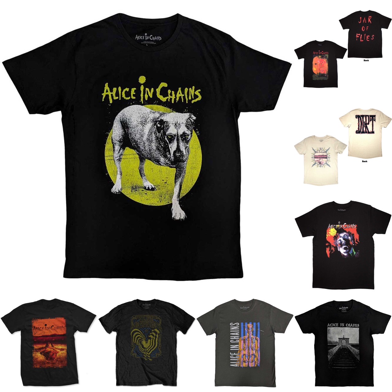 [PREORDER] เสื้อวง ALICE IN CHAINS T-SHIRT ลิขสิทธิ์แท้ UK รวมลายสุดฮิต