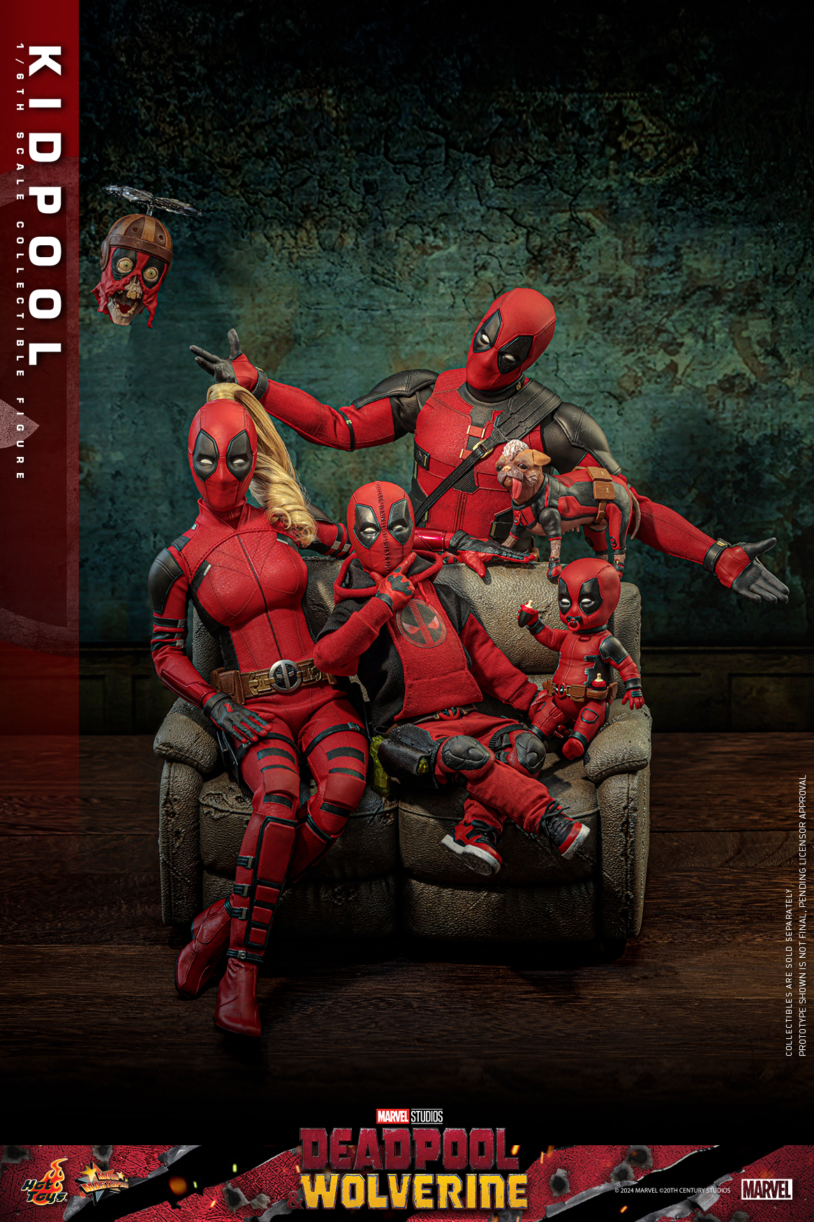Hot Toys MMS763 Deadpool & Wolverine - Kidpool