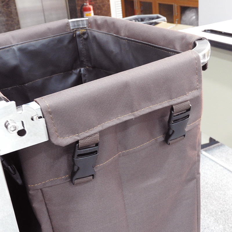 3-layer cleaning cart-Housekeeping cart