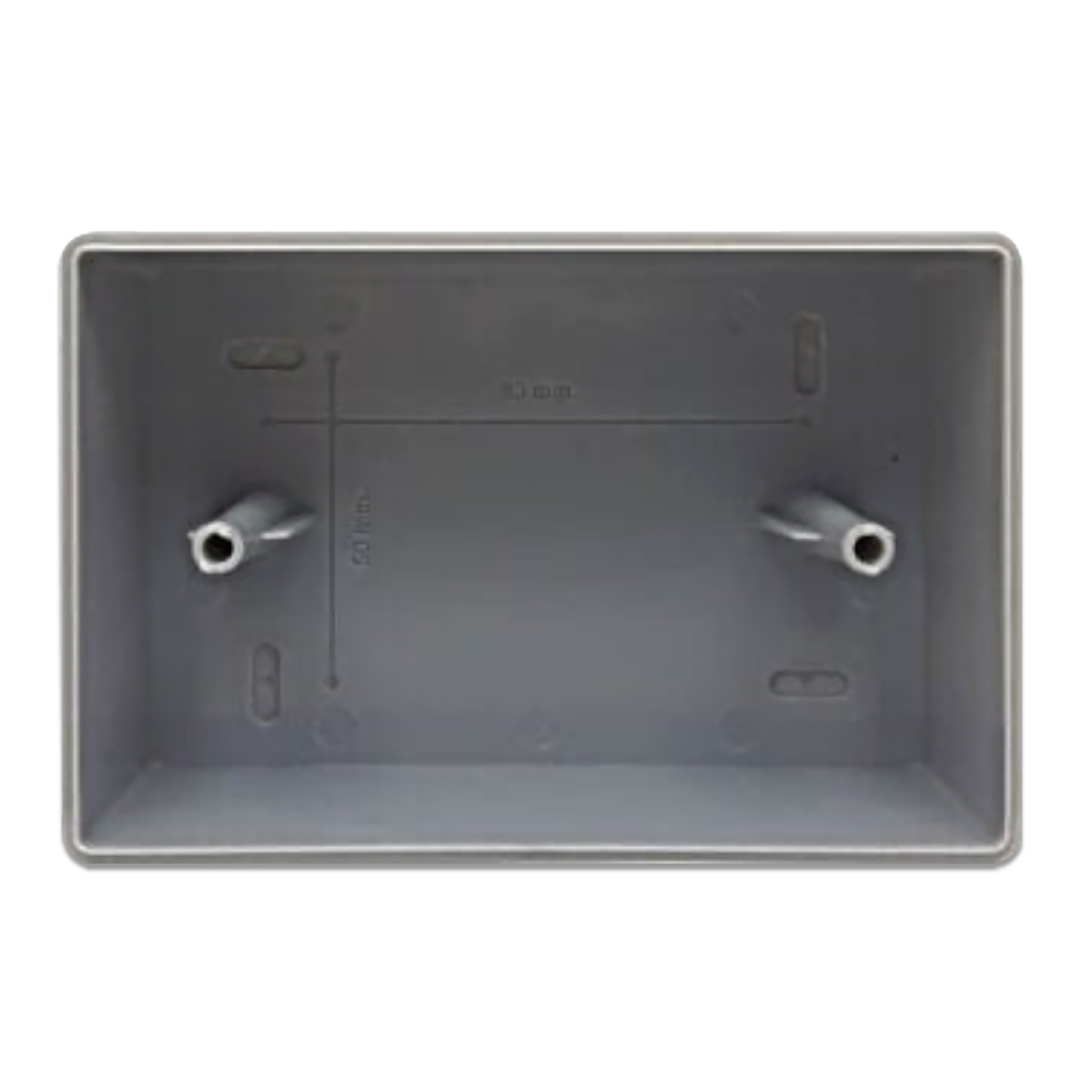 NANO กล่องลอย รุ่นหนา Classic Series สีเทา รุ่น NANO-416G-BOX (20 ชิ้น/กล่อง)