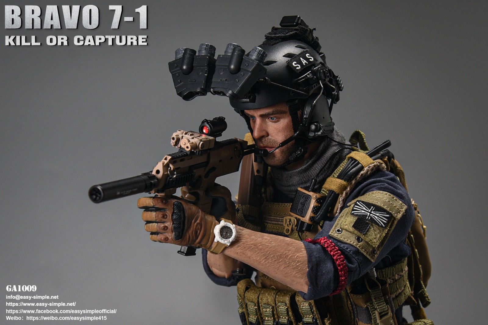 General's Armoury GA1009 BRAVO 7-1 KILL OR CAPTURE