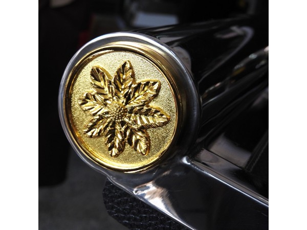 โพเดี่ยม แท่นยืนบรรยาย หุ้มหนังสีน้ำเงินดำ