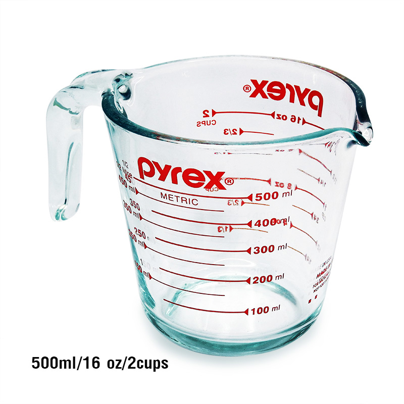 Pyrex ถ้วยตวงแก้ว แก้วตวง ขนาด 500 ml