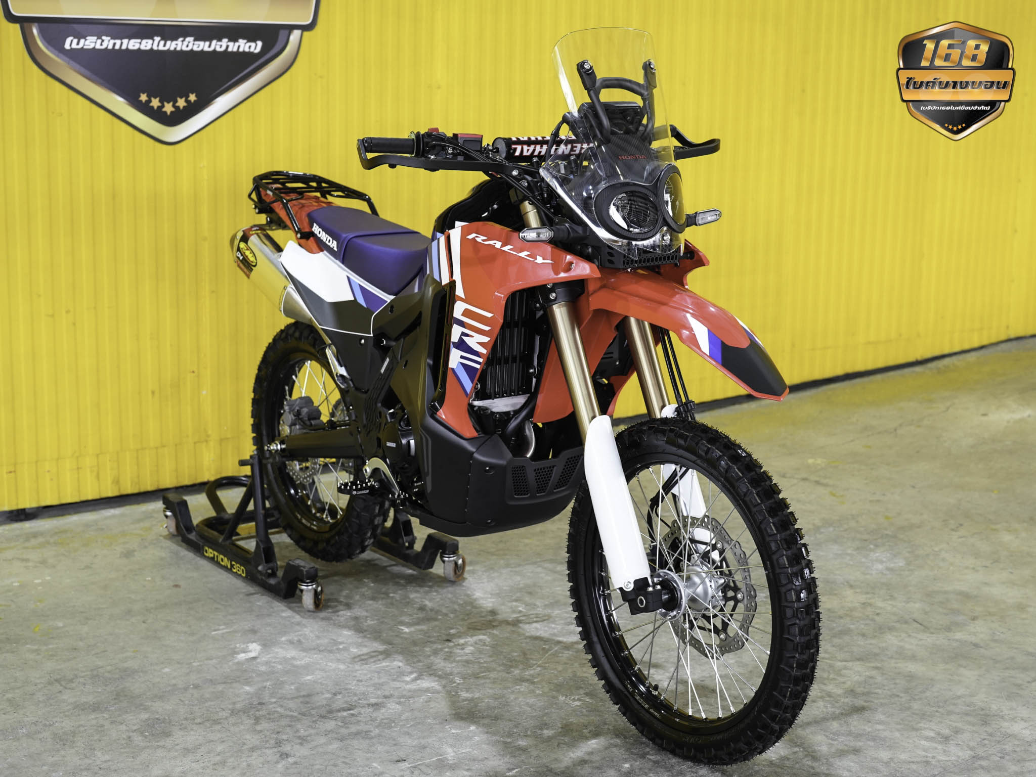 Honda CRF300 RALLY 2025 (รถป้ายเเดงเเต่งให้ครบ สด-ผ่อน )