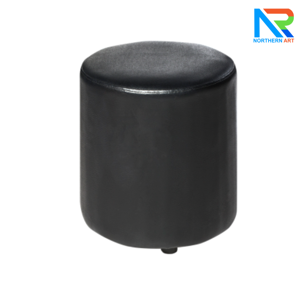 เช่าเก้าอี้สตูล เบาะหนัง ทรงกลม ขนาดเส้นผ่านศูนย์กลาง 40 cm. มี 2 สี ขาวและดำ