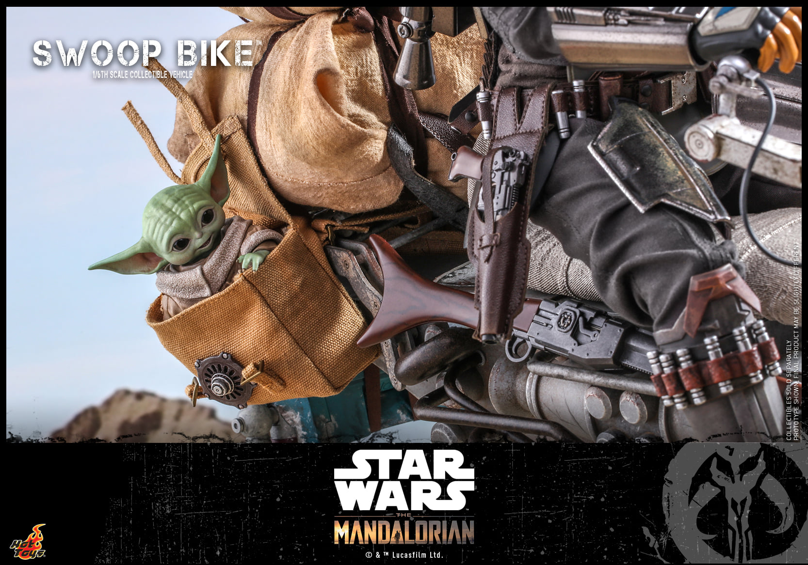 Hot Toys TMS053 1/6 Star Wars: The Mandalorian™ - Swoop Bike™