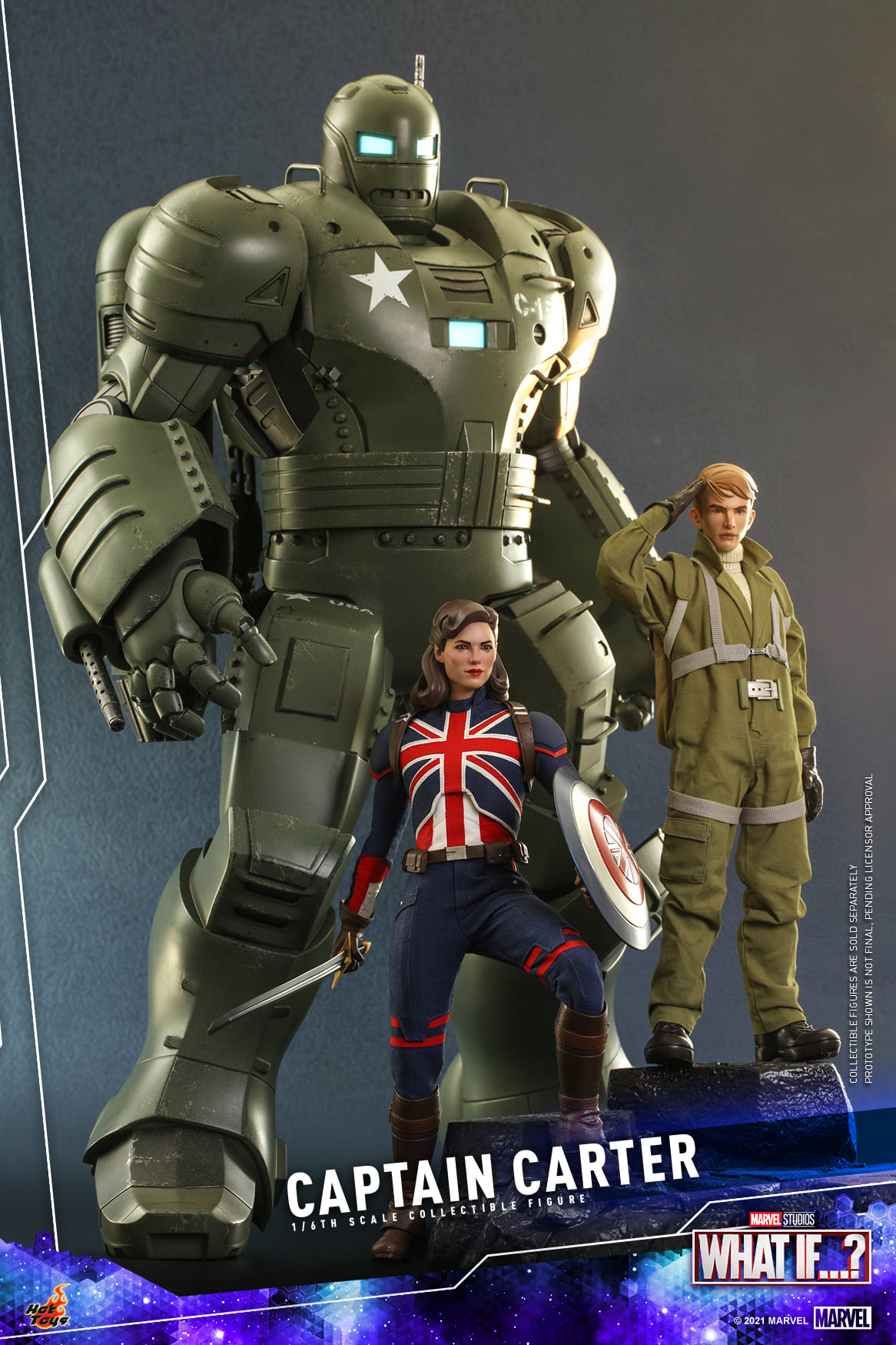 Hot Toys TMS059 1/6 What If... - Captain Carter