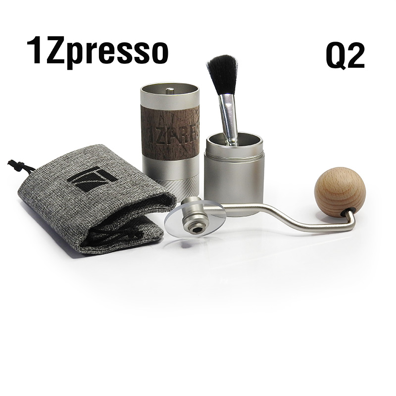 1Zpresso Q2 Manual Coffee Grinder with conical burrs 38 mm. 1614-212-3