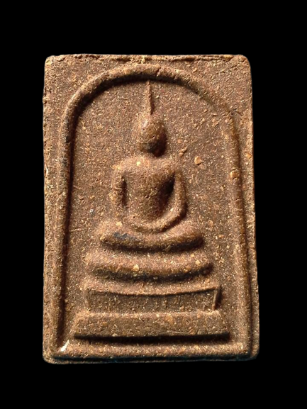 A018 พระสมเด็จเนื้อว่าน หลวงปู่ตื้อ วัดอรัญวิเวก ปี2517