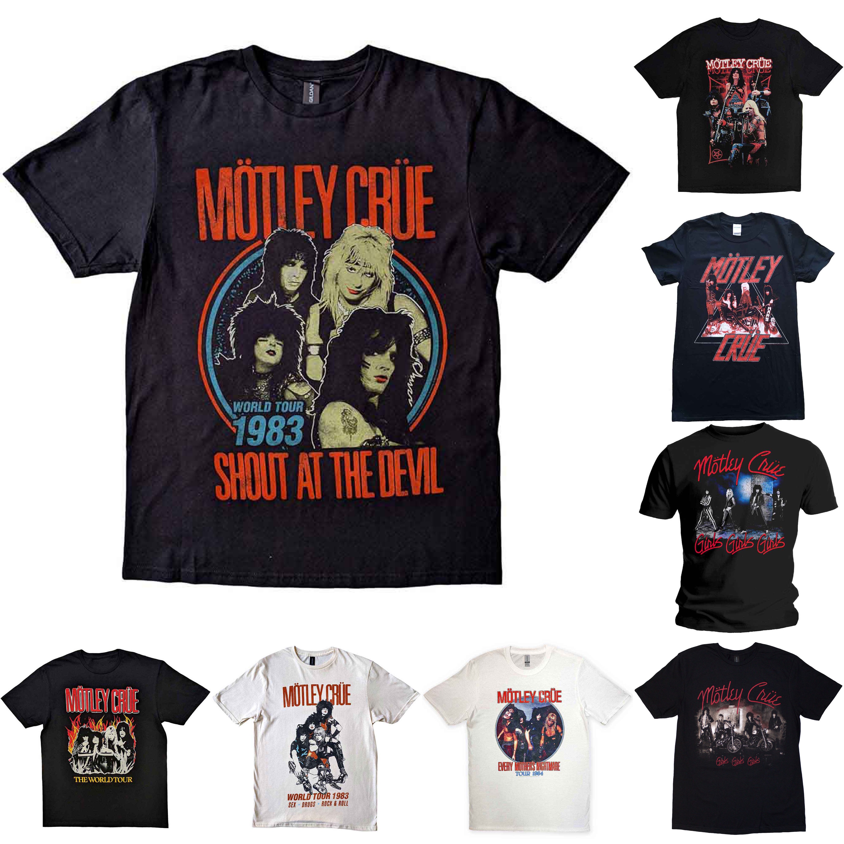 [PREORDER] เสื้อวงดนตรี MOTLEY CRUE T-SHIRT ลิขสิทธิ์แท้ UK รวมลายสุดฮิต