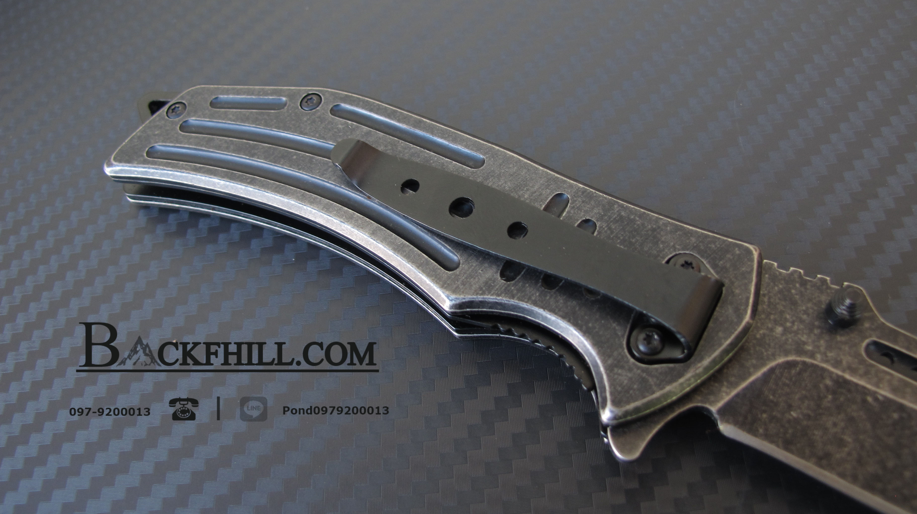 BROWNING รุ่น B51 Stainless Steel สีเหล็กดิบ