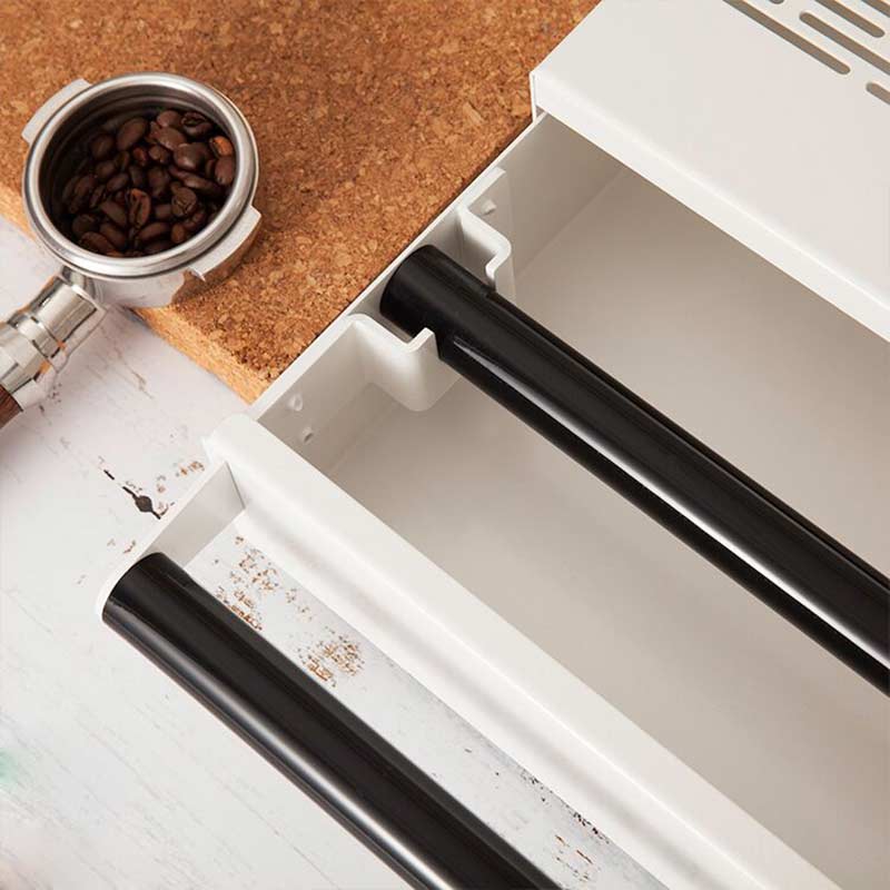 ลิ้นชักเคาะกากกาแฟ ที่เคาะกากกาแฟ มีตัวซับเสียง