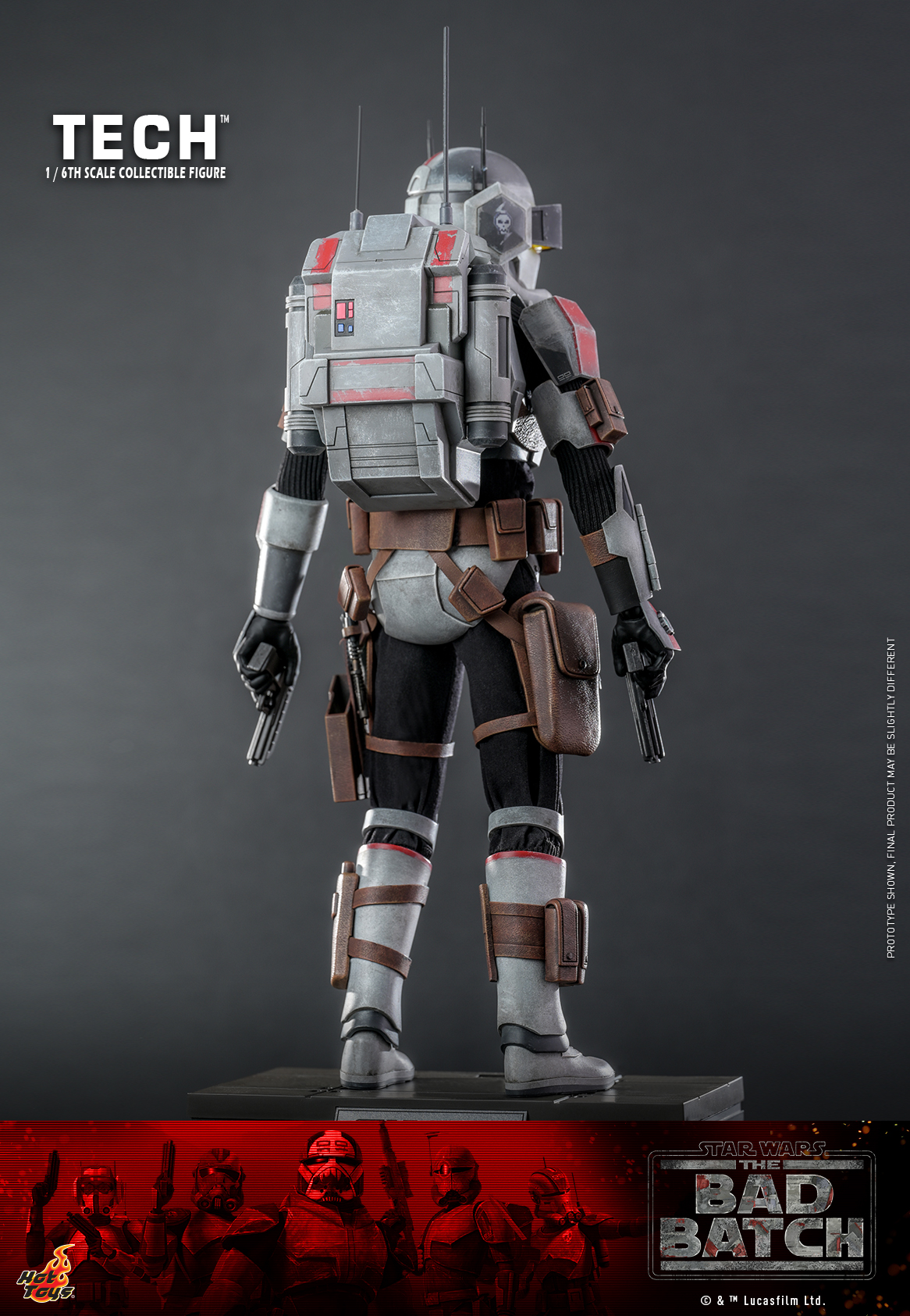 Hot Toys TMS098 1/6 Star Wars: The Bad Batch™ - Tech™