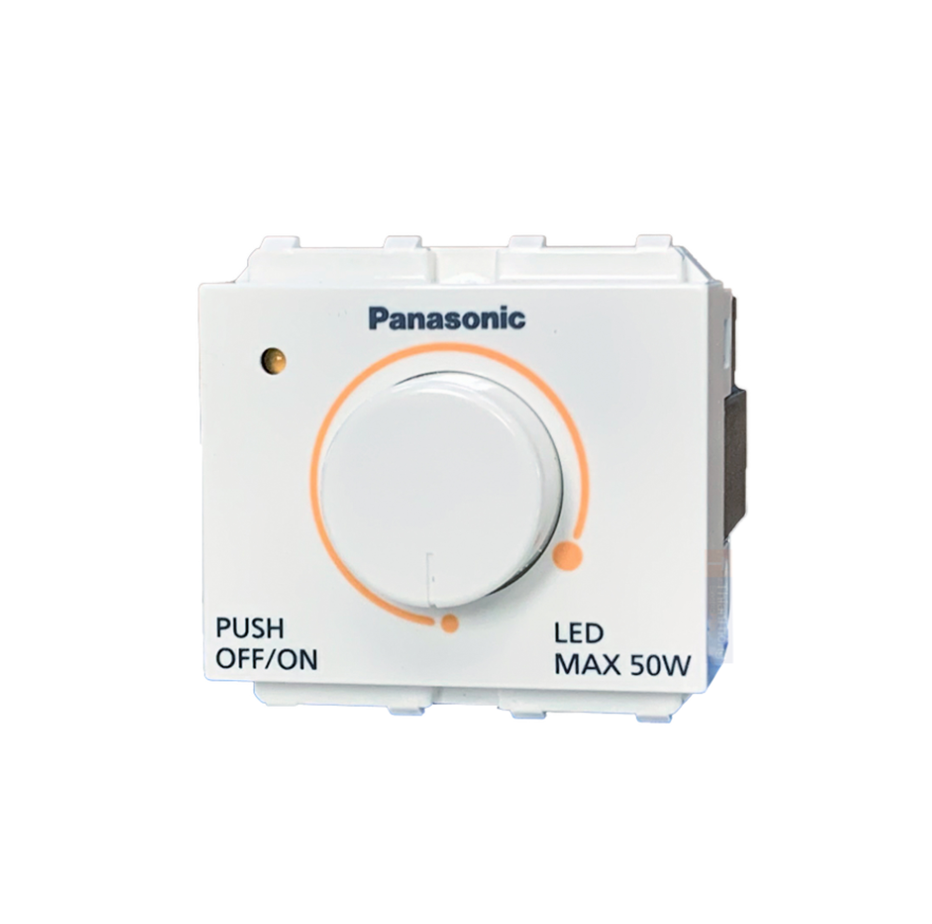 Panasonic WEG57912 สวิตช์หรี่ไฟ LED 50w 2ช่องกดปิด ดิมเมอร์