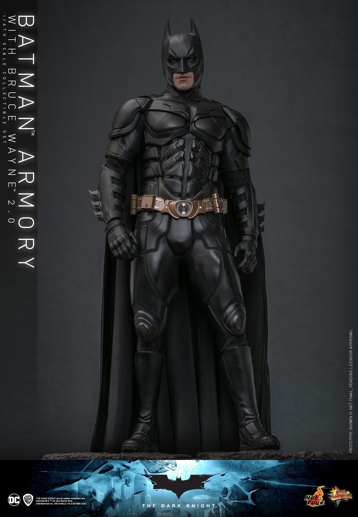 Hot Toys MMS750 The Dark Knight - Batman Armory with Bruce Wayne (2.0)