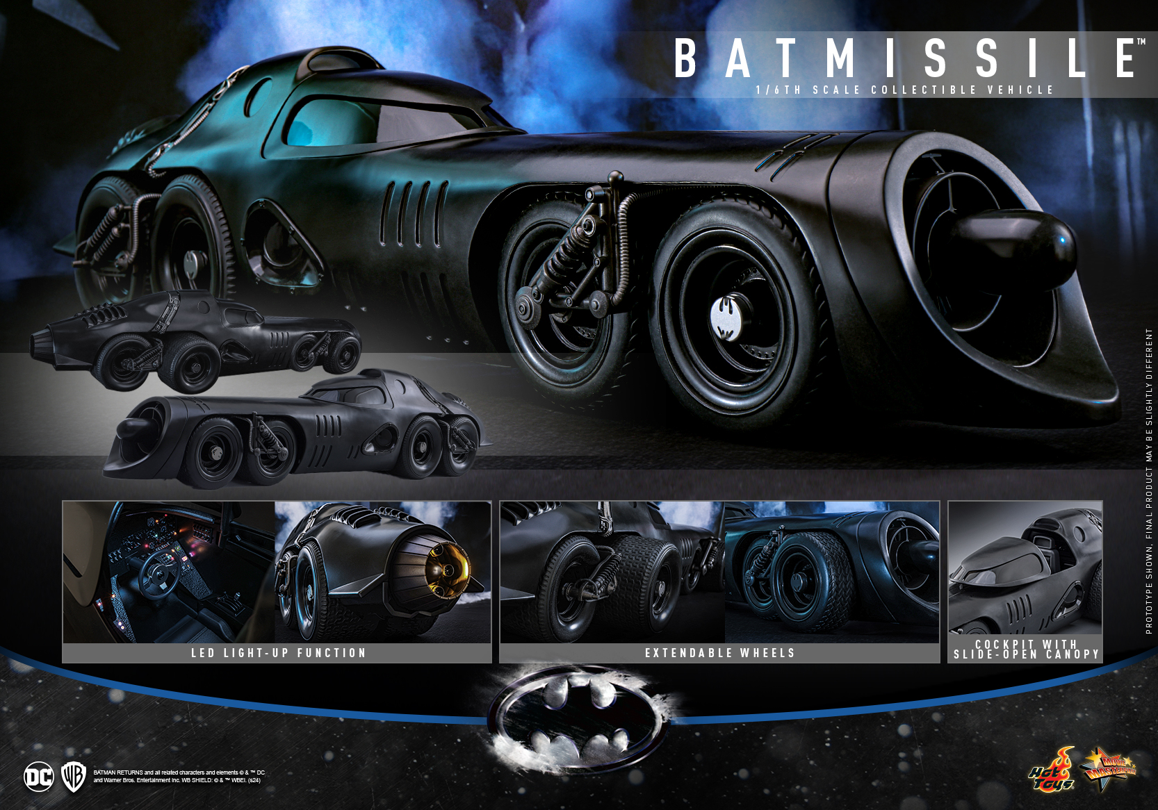 Hot Toys MMS780 Batman Returns - Batmissile