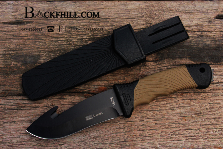 มีดใบตายลุยน้ำ COLUMBIA รุ่น 1628 E พร้อมซอง KYDEX
