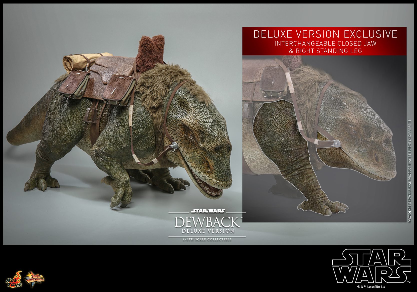 Hot Toys MMS720 1/6 Star Wars Episode IV: A New Hope™ - Dewback™ (Deluxe Version)