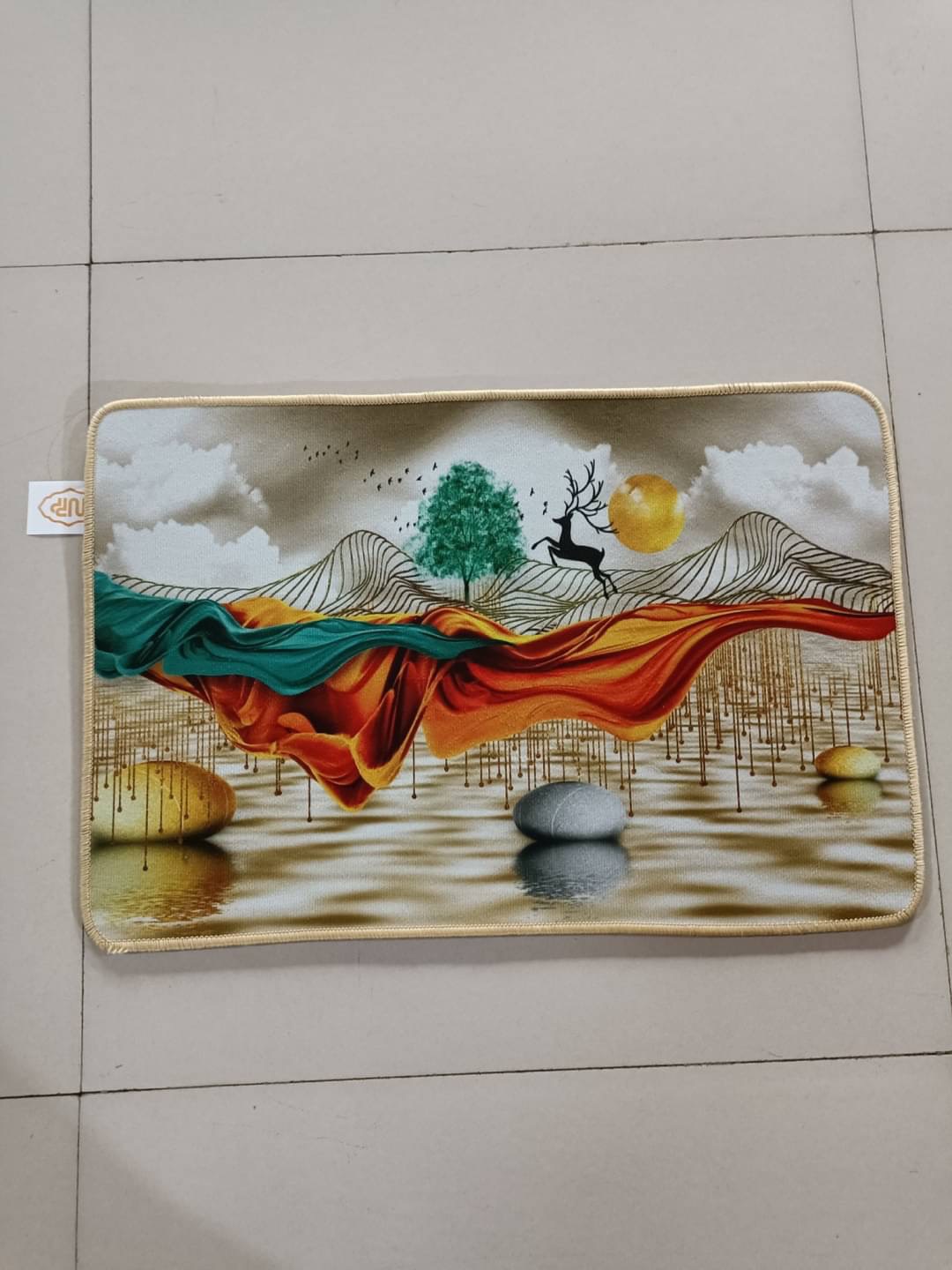 พรมเช็ดเท้า3D ลายสวยหรูดูแพง แต่ราคาไม่แพง ขนาด40*60cm. กระสอบ200ผืน