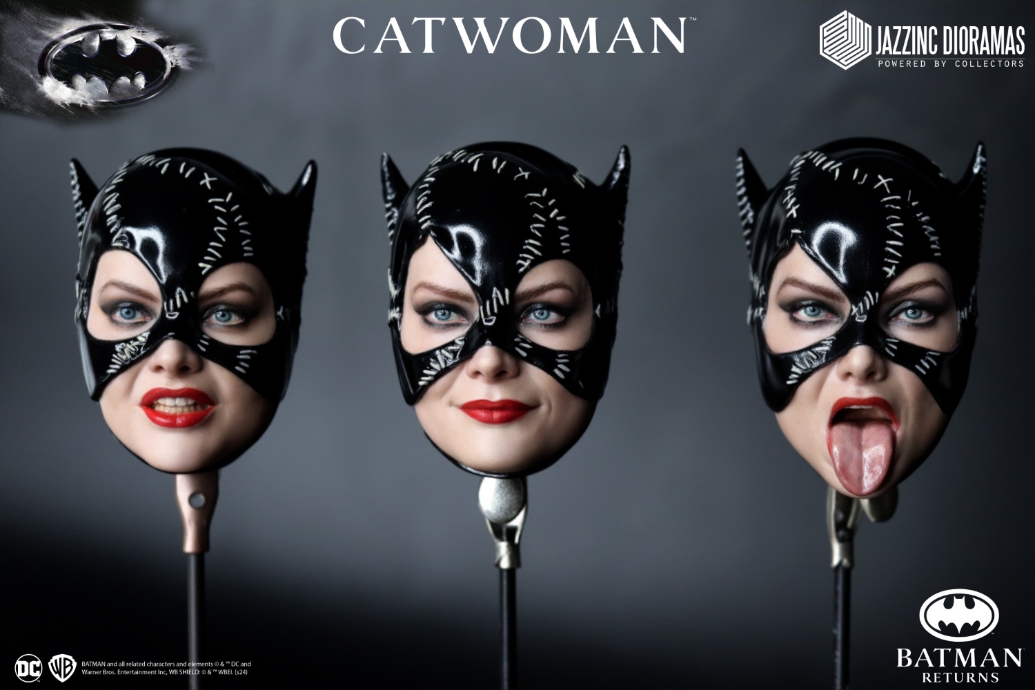 Jazzinc Dioramas JD-001E 1992 "Batman Returns" - Catwoman (Deluxe Two Pack Which Features, and an Exclusive Diorama) [ดีลักซ์ 2 แบบ และพิเศษฉากประตู]