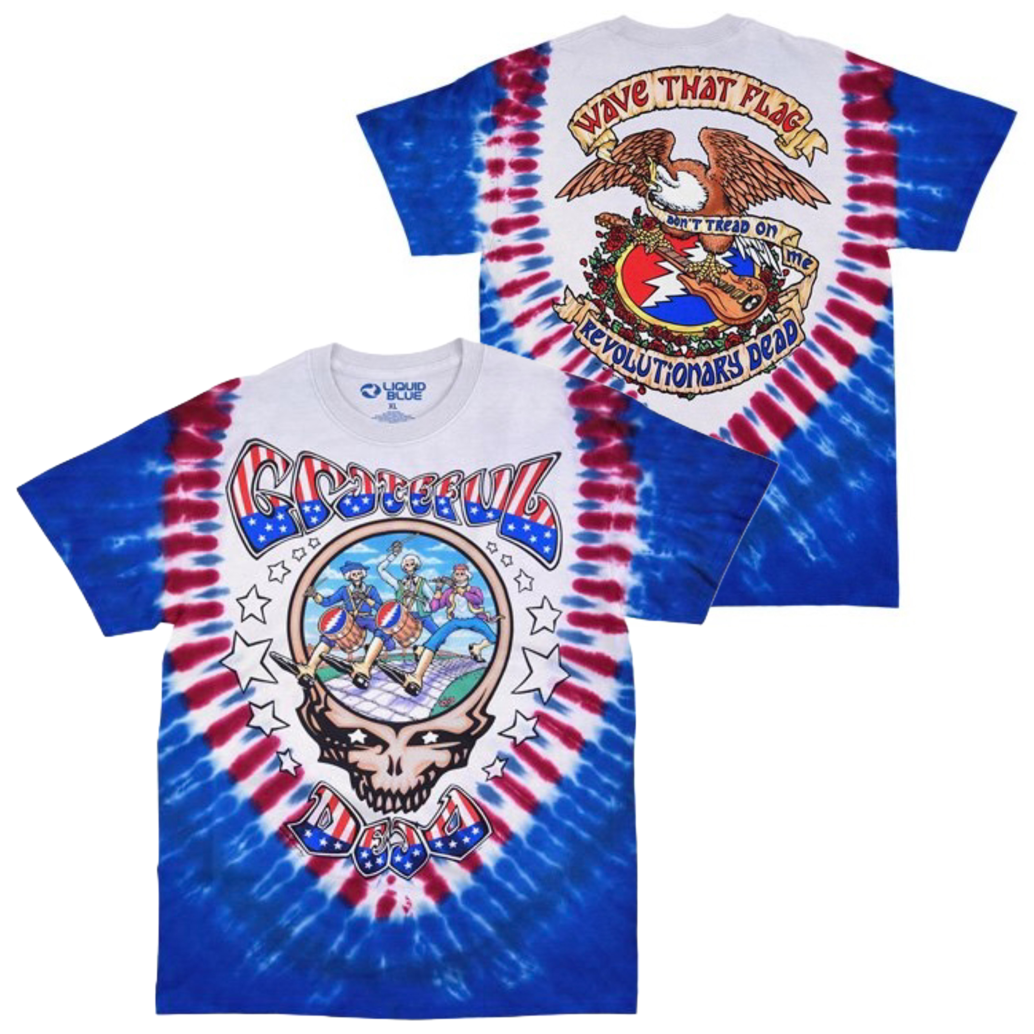 🇺🇸[PREORDER] เสื้อวง GRATEFUL DEAD T-SHIRT รวมลายสุดฮิต ลิขสิทธิ์แท้ LIQUID BLUE จาก USA
