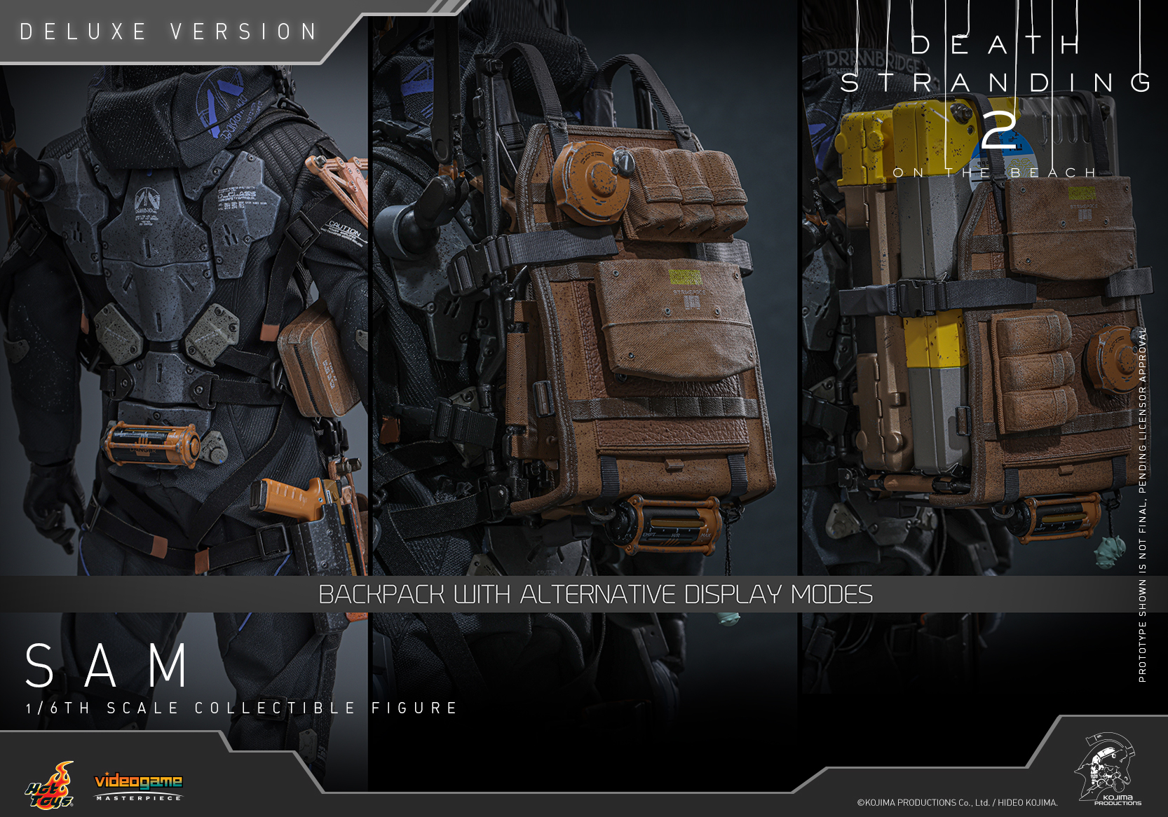 25/08/2568 Hot Toys VGM76 Death Stranding 2: On the Beach - Sam (Deluxe Version)