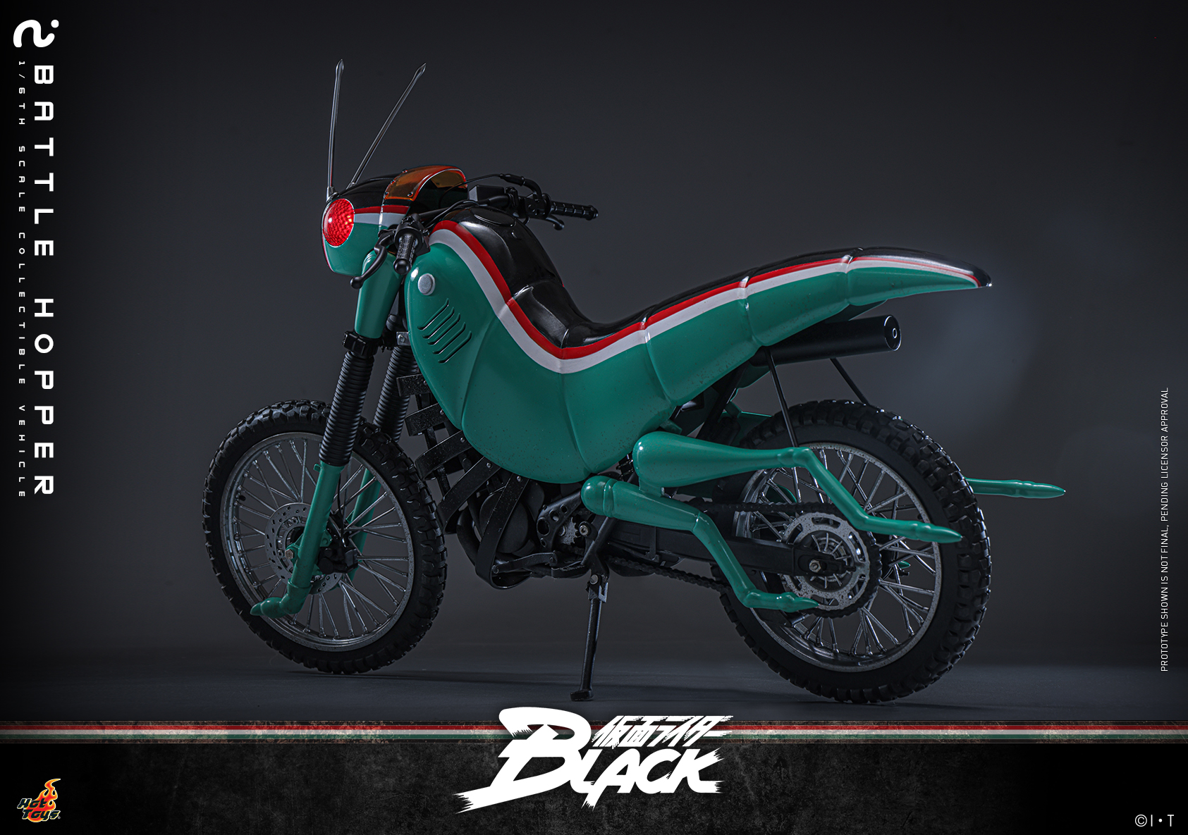 25/08/2568 Hot Toys TMS161 Kamen Rider Black - Battle Hopper