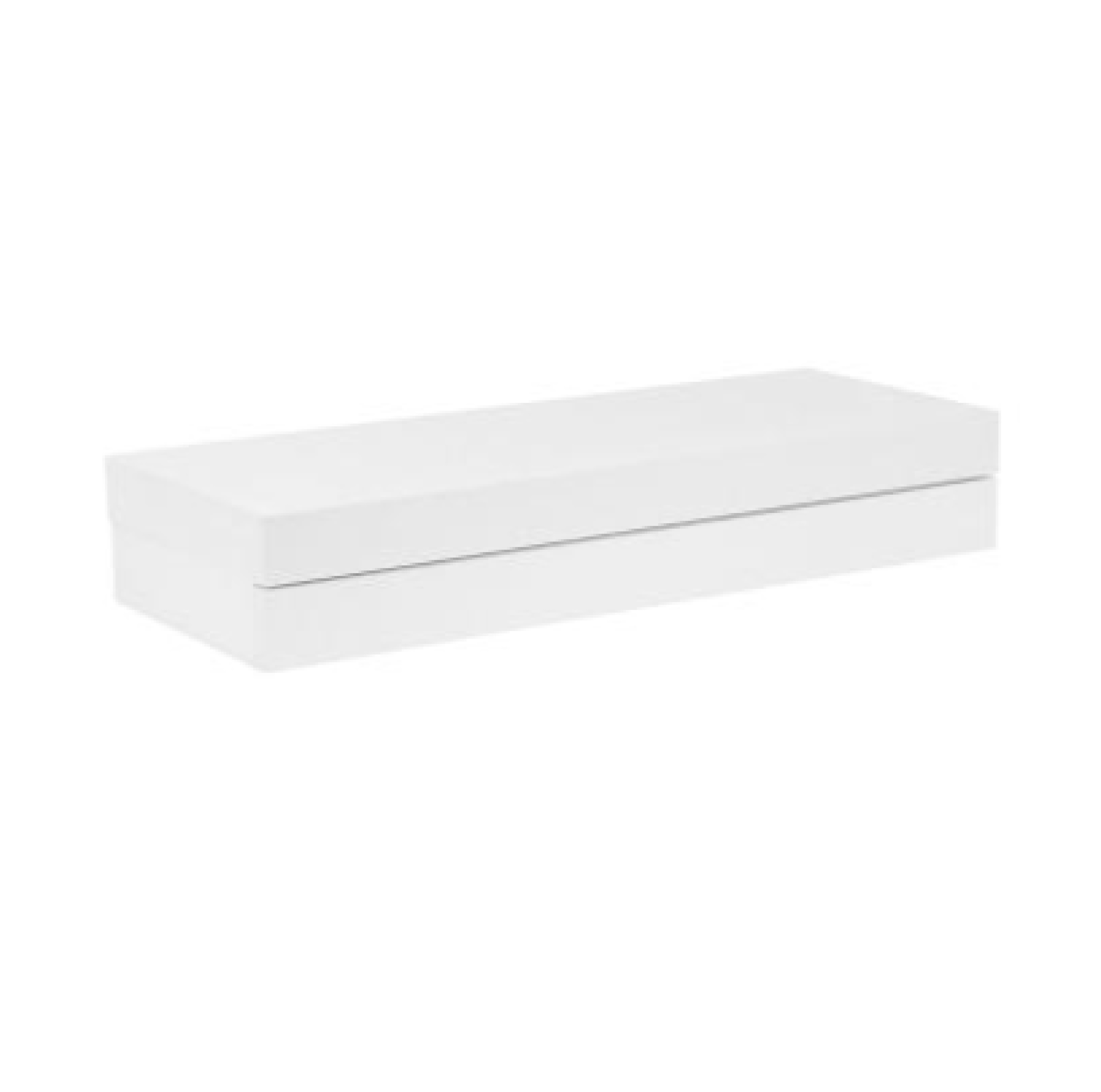 แผ่นชั้นไม้ซ่อนขาปิดผิวเมลามีนลิ้นชัก1ช่อง Floating KASSA HOME รุ่น HT-TL2201-W ขนาด 59x23x10.5 ซม.