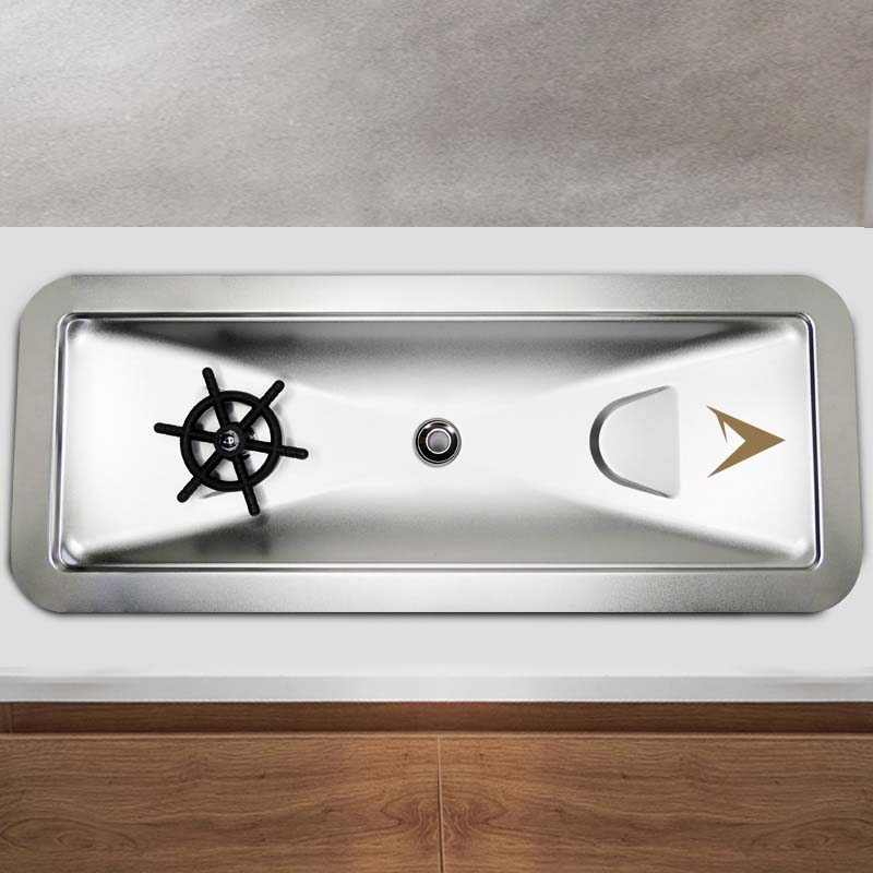 พิชเชอร์ รินเซอร์ หัว spinjet 60 x 24 cm.