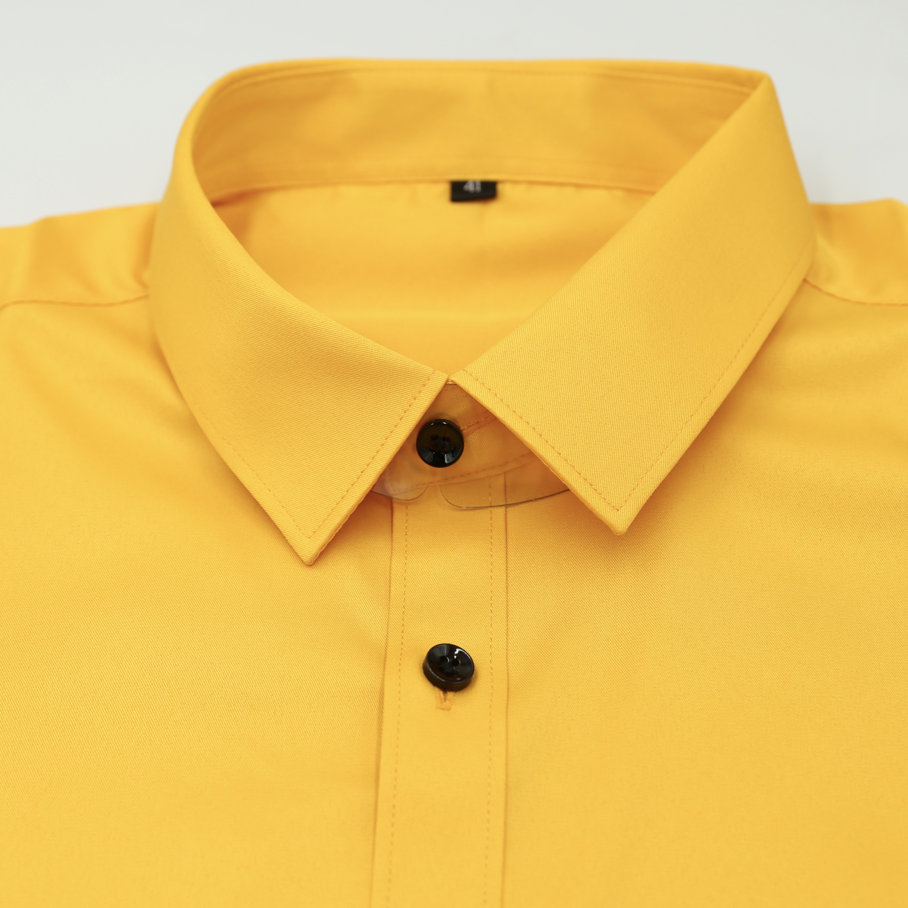 เสื้อเชิ้ตสีเหลืองทอง Yellow Shirt (Standard Collar)