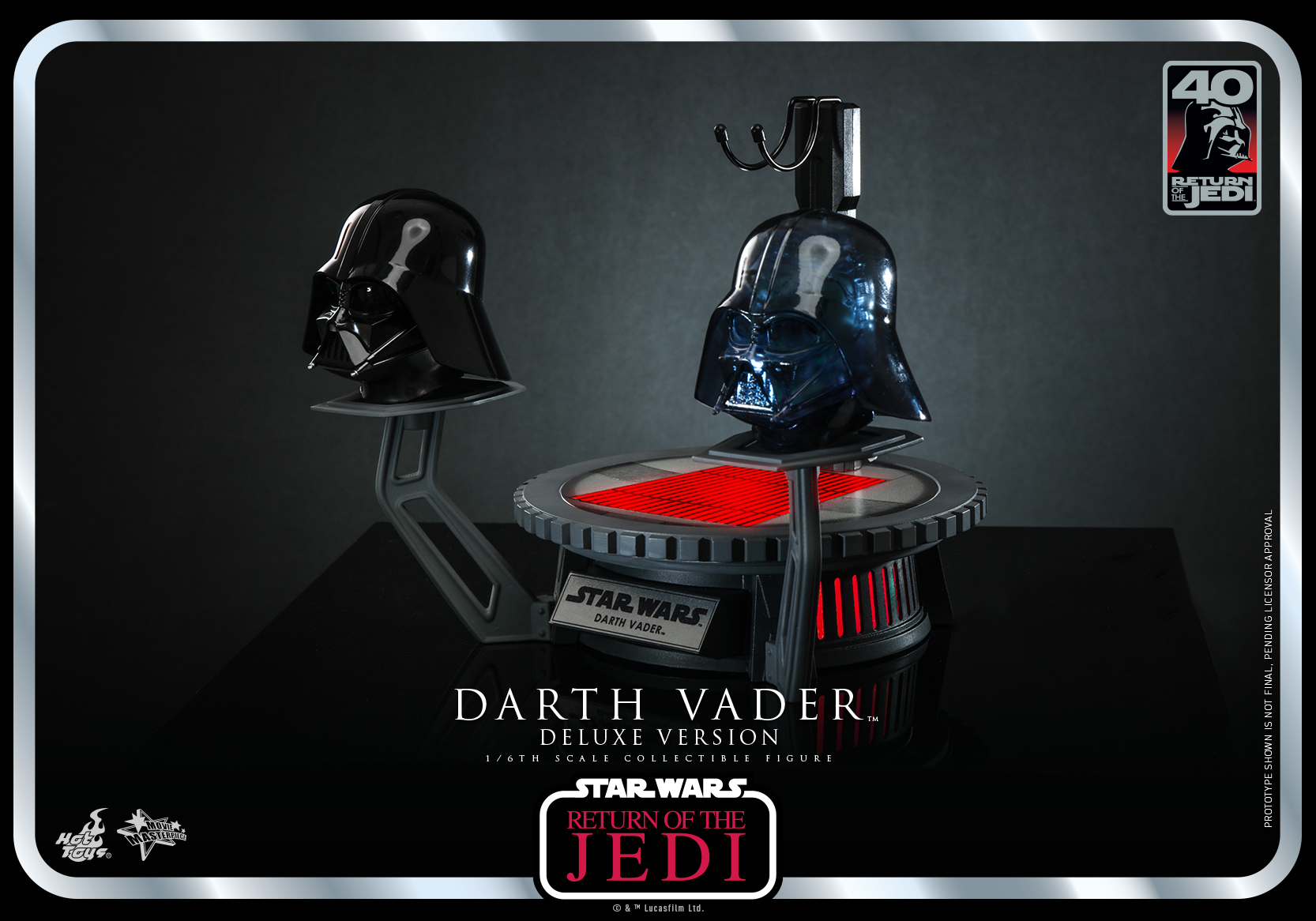 Hot Toys MMS700 1/6 Star Wars Episode VI: Return of the Jedi ™ - Darth Vader™ (Deluxe Version)