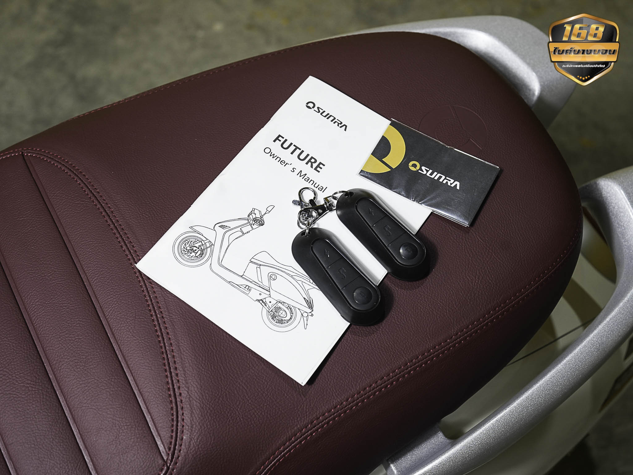 รถจักรยานยนต์ไฟฟ้า 𝗦𝗨𝗡𝗥𝗔 𝗙𝗨𝗧𝗨𝗥𝗘 2025 ฟรีดาวน์ ออกรถใช้เงิน 0 บาท